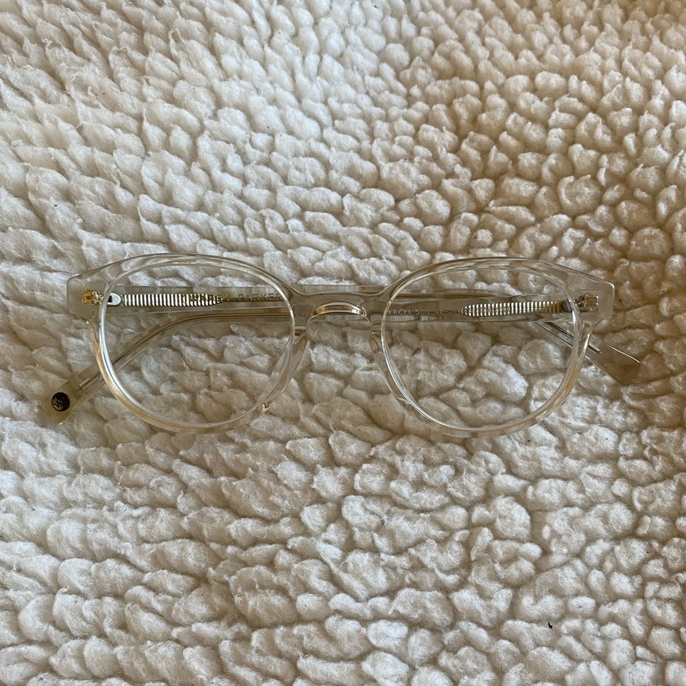 Warby Parker Percel Frame in Crystal